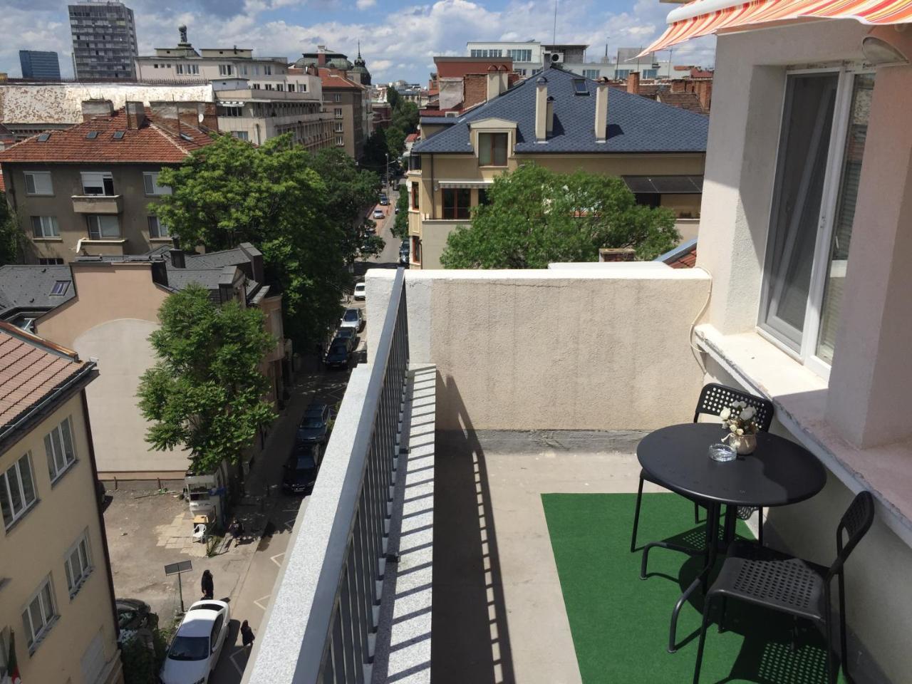 Rooftop Oscar Rooms Sofia Exterior foto